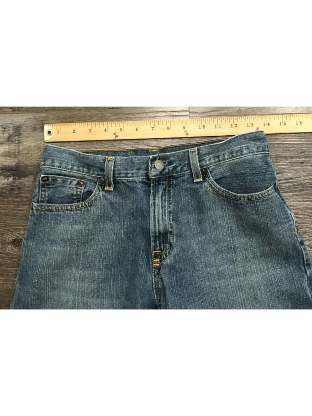 Polo Ralph Lauren Youth Boys Size 16 Straight Fit Cotton Blue Jeans